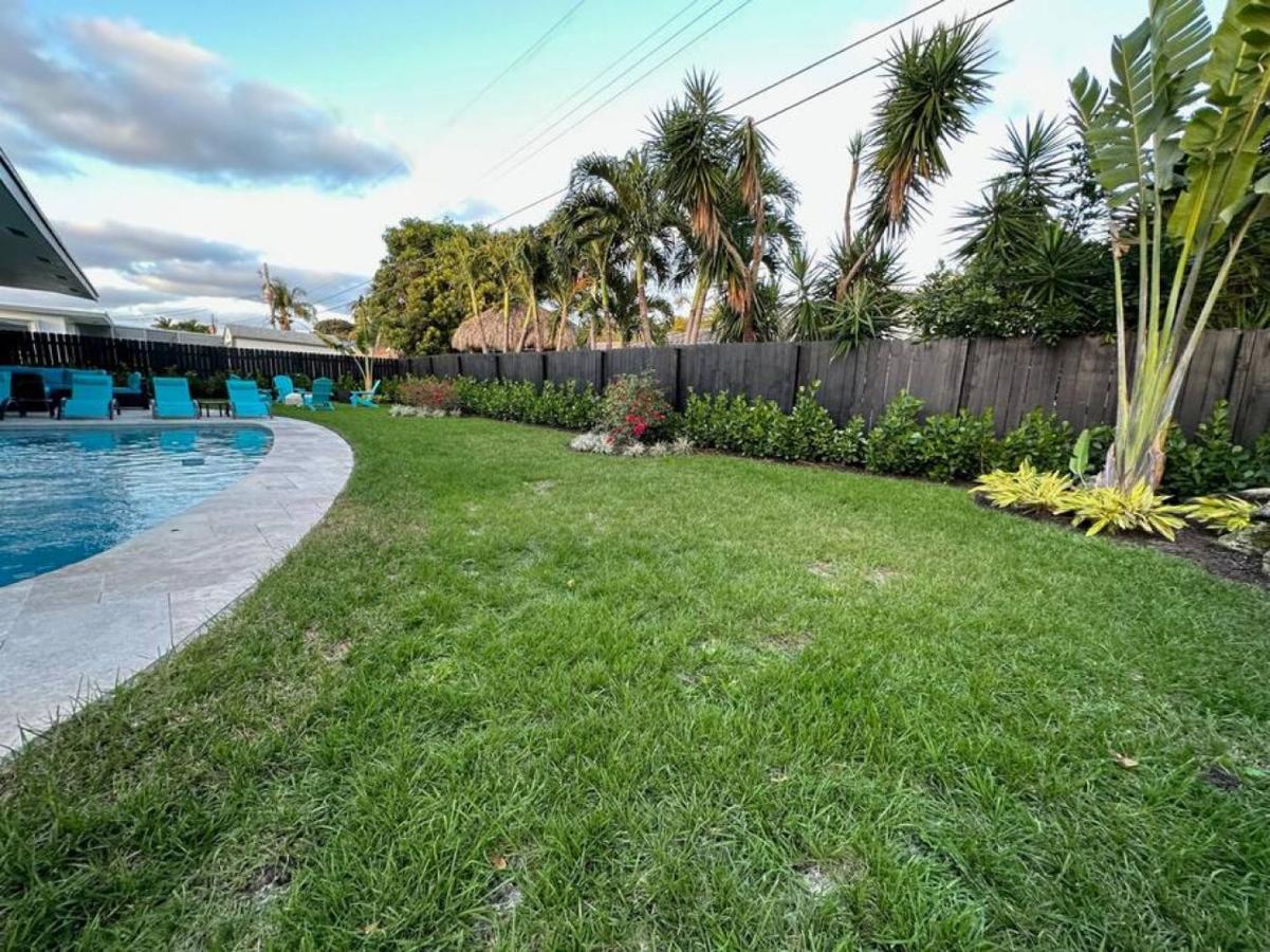Вилла The Sun House - 3 Bed, 2 Bath, Private Pool, Fire Pit, Huge Backyard Форт-Лодердейл Экстерьер фото